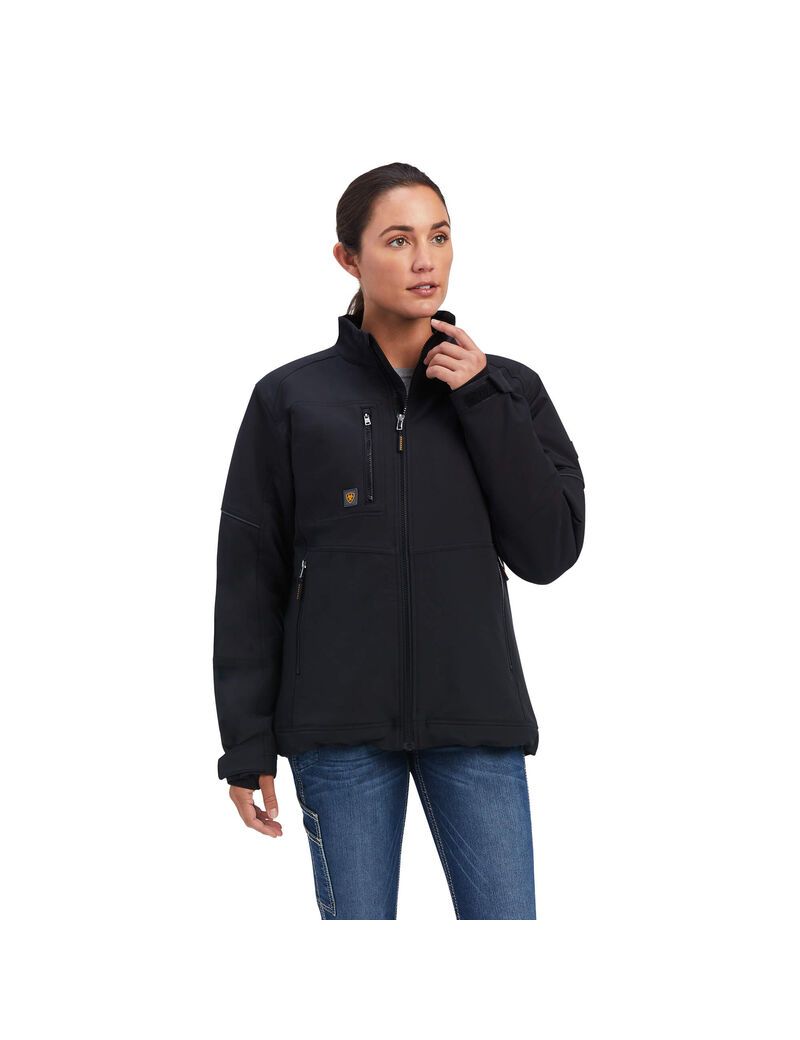 Vêtements De Travail Ariat Rebar Dri-Tek DuraStretch Insulated Jackets Noir Femme | SWD-35990799