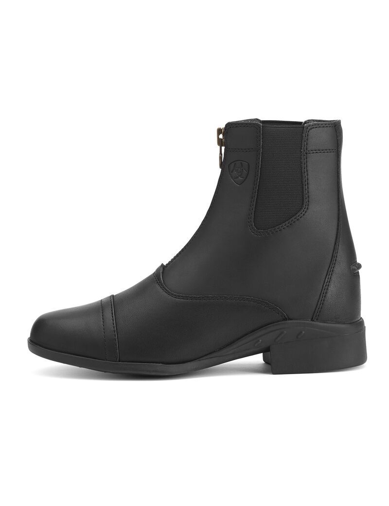 Bottes D'équitation Ariat Scout Zip Paddock Noir Femme | FIX-96914254