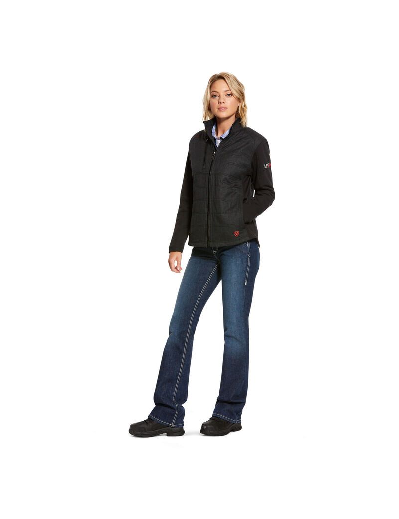 Vestes Ariat FR Cloud 9 Insulated Noir Femme | YSL-03583664