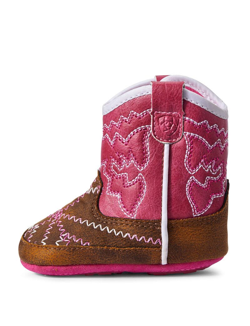 Bottes Western Ariat Stompers Alexandria Rose Enfant | QNF-11077468