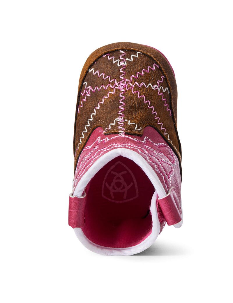 Bottes Western Ariat Stompers Alexandria Rose Enfant | QNF-11077468