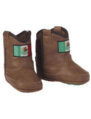 Bottes Western Ariat Stompers Mexico Marron Enfant | UQM-62563634