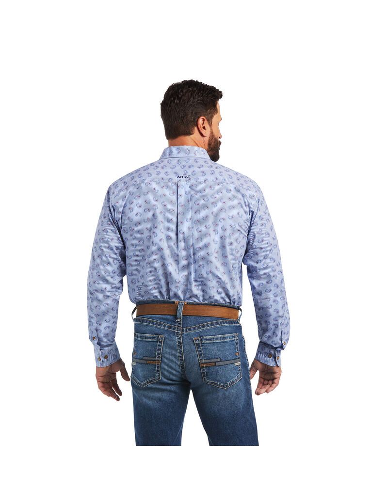 Chemises De Costume Ariat Team Farran Classiche Fit Multicolore Homme | DJX-55132028