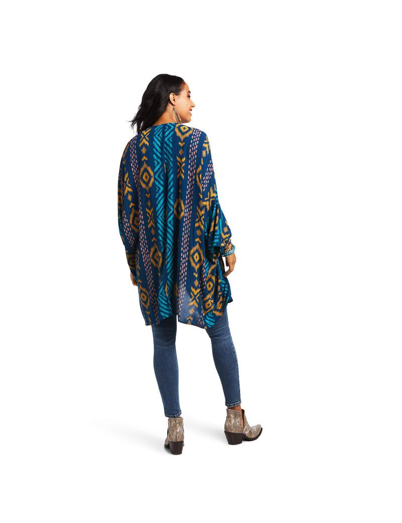 Hauts Ariat Ella Kimono Wrap Multicolore Femme | QYQ-78668649