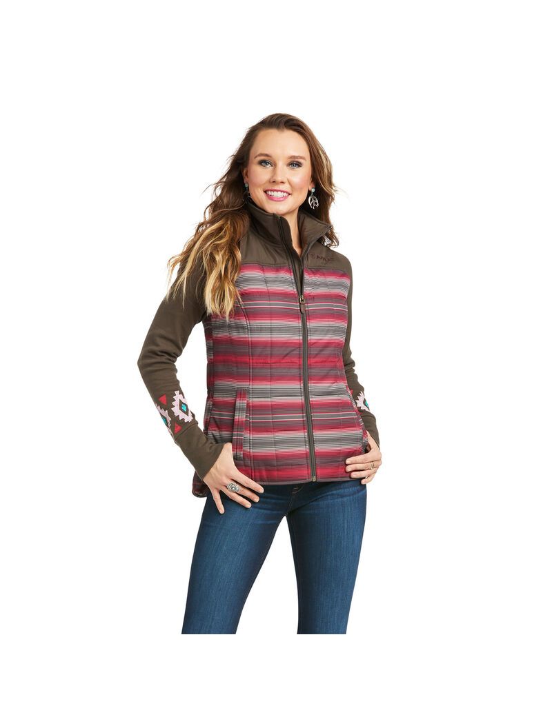 Gilet Ariat Crius Insulated Multicolore Femme | SOS-79898424