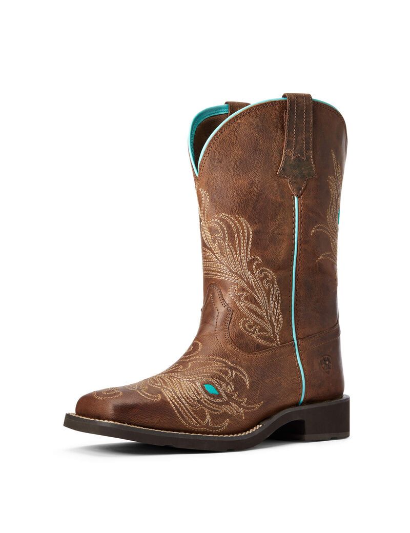 Bottes Western Ariat Bright Eyes Ii Marron Femme | SDH-80181933