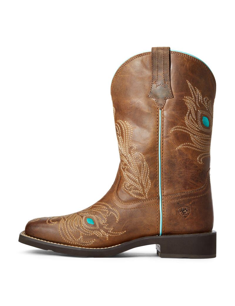 Bottes Western Ariat Bright Eyes Ii Marron Femme | SDH-80181933