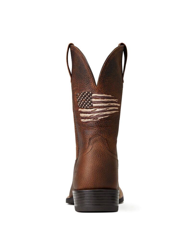 Bottes Western Ariat Sport All Country Marron Homme | RUN-30667427