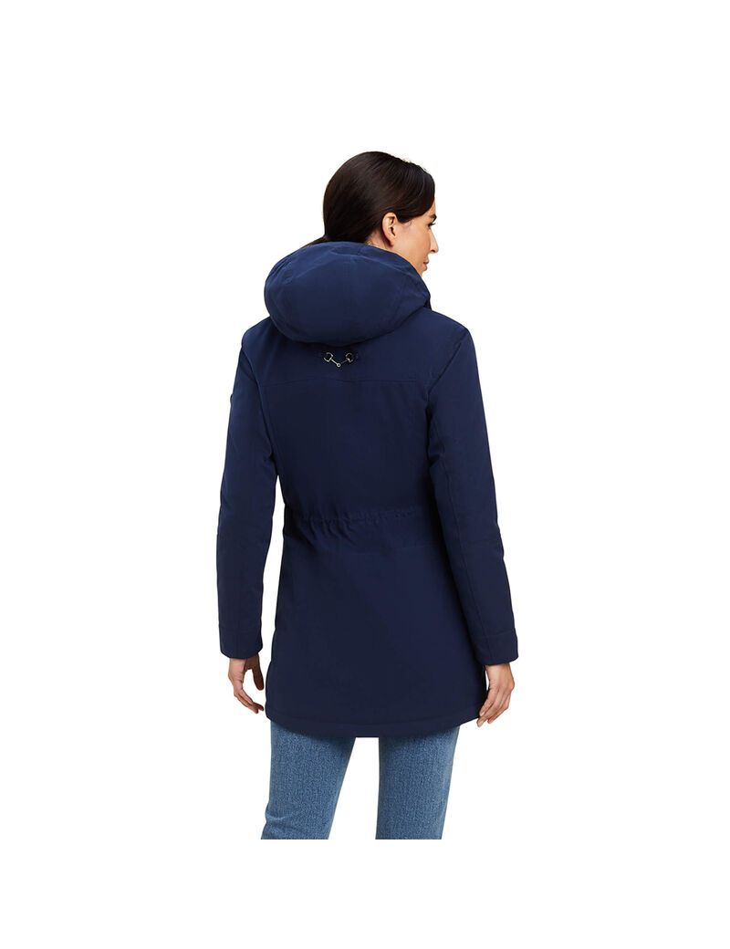 Vestes Ariat Argentium Parka Bleu Marine Femme | OLP-70159874