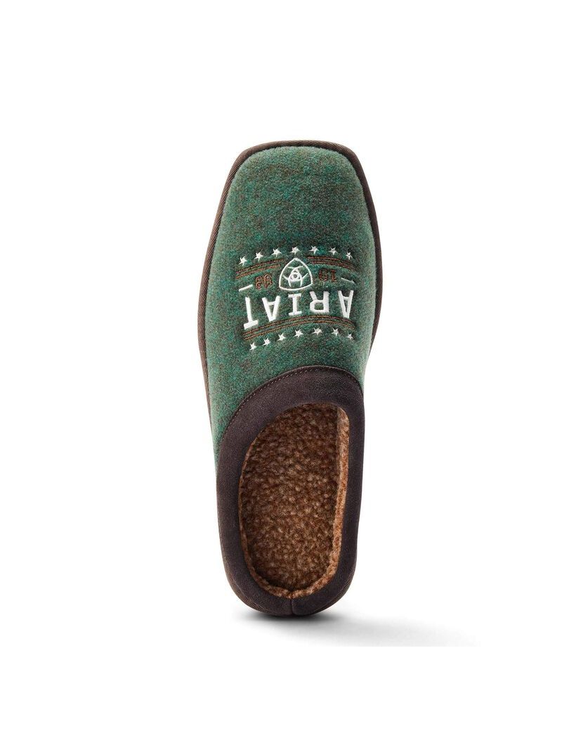 Chaussons Ariat 93 Liberty Square Embout Vert Homme | CJP-40890278