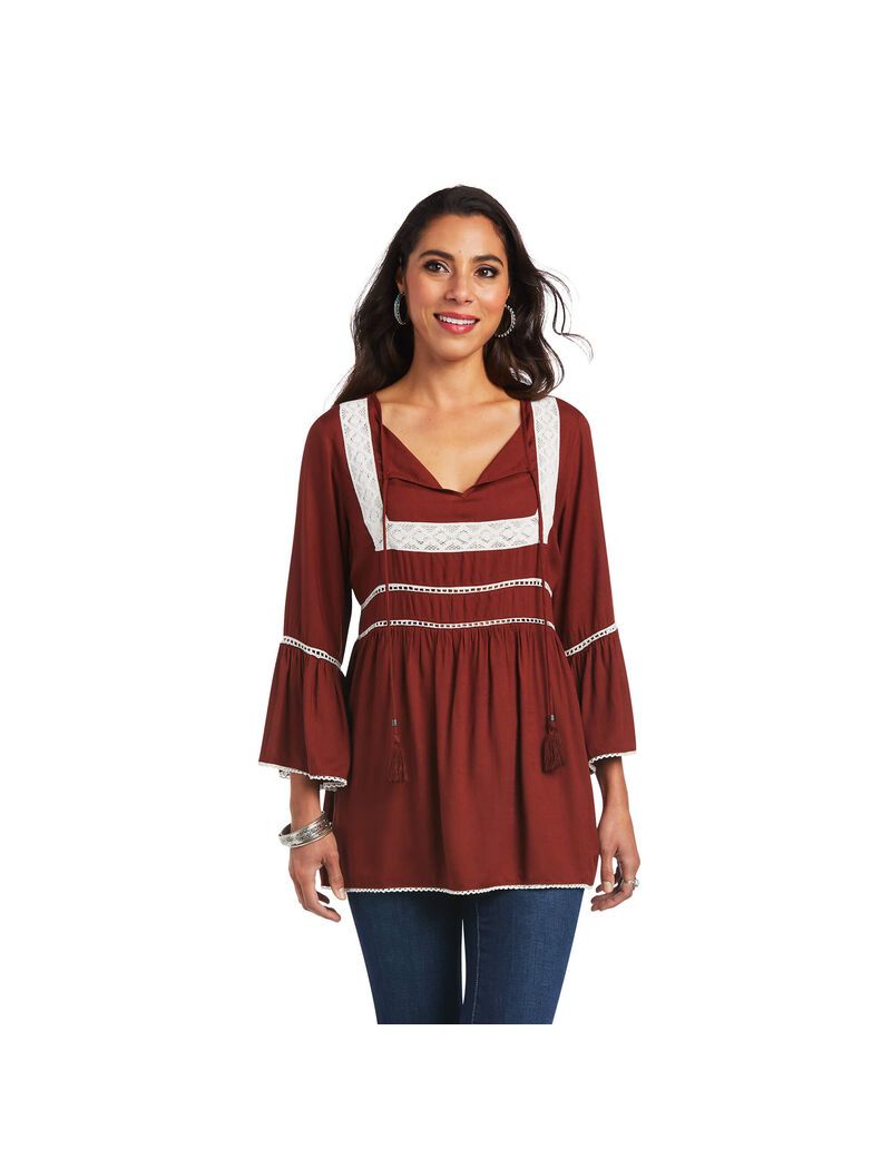 Hauts Ariat San Felipe Tunic Multicolore Femme | NCG-68255621