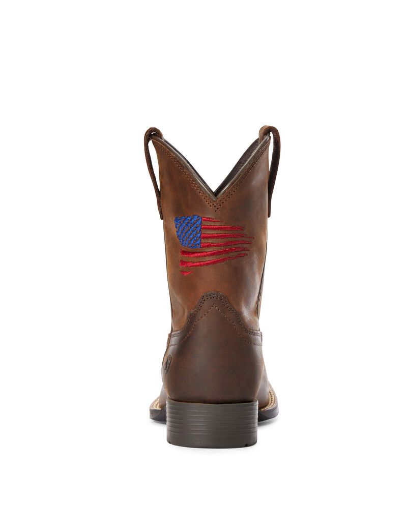 Bottes Western Ariat Patriot Ii Marron Enfant | WXH-02913136