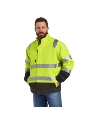 Vestes Ariat FR Hi-Vis Imperméables Insulated Jaune Homme | RJI-67757491