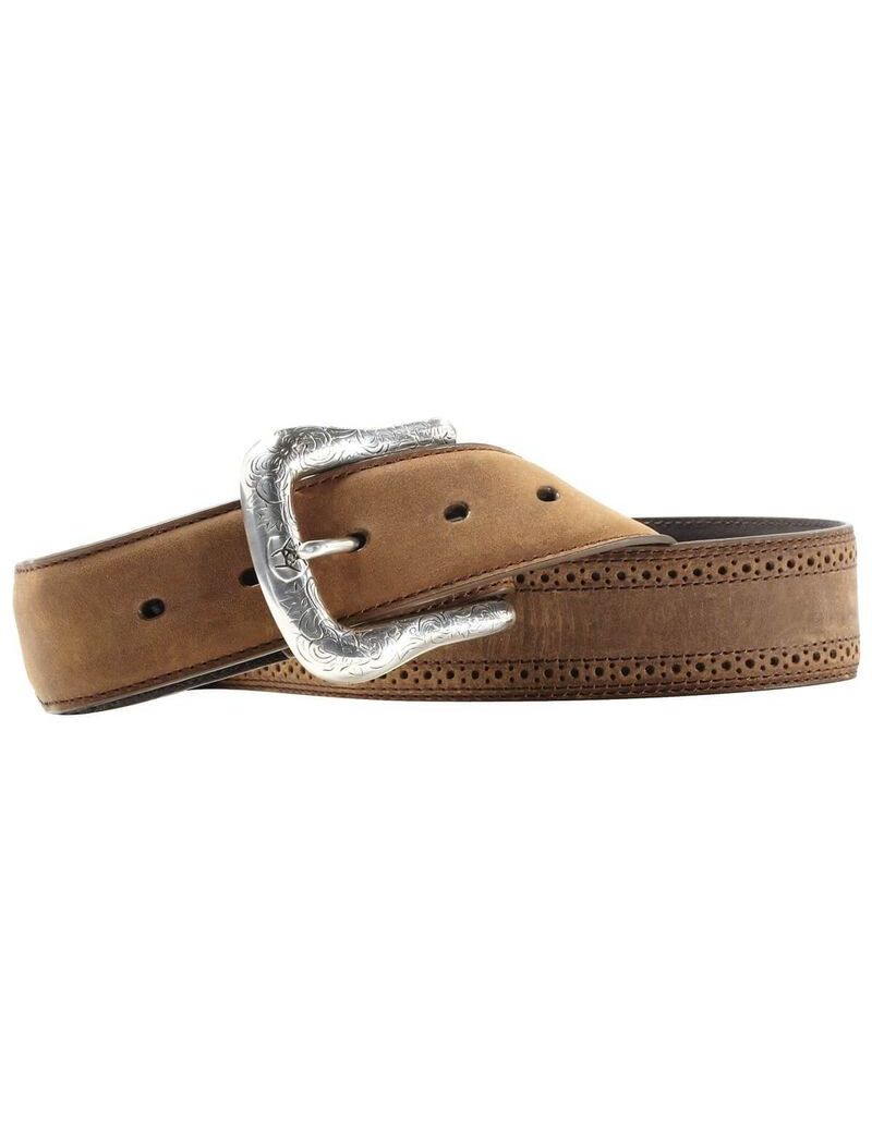 Ceintures Ariat Small hole trim Marron Homme | TKU-27340716