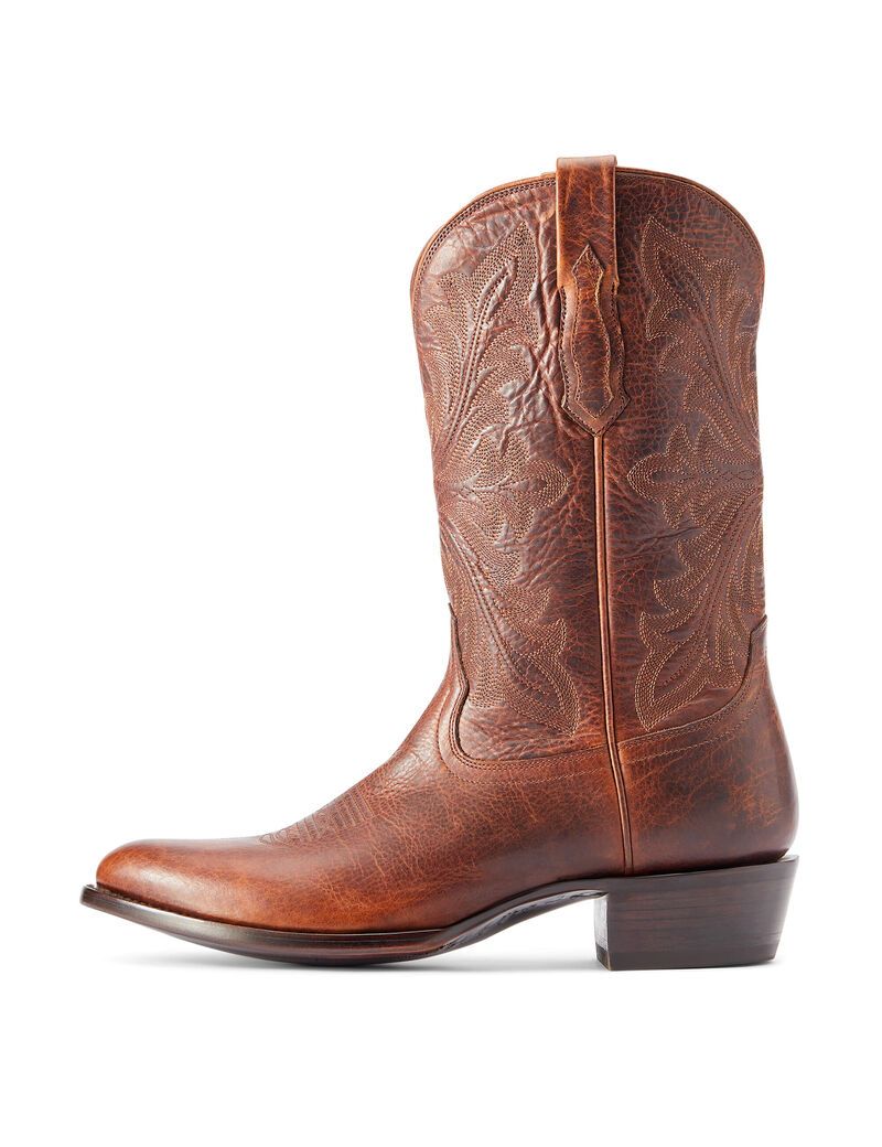 Bottes Western Ariat Bench Made James Marron Homme | NZK-75155743