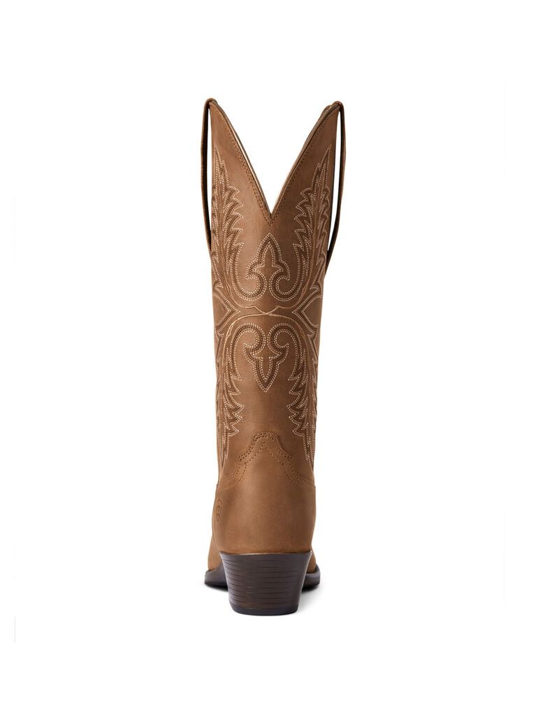 Bottes Western Ariat Heritage Elastic Larges Calf Marron Femme | KXU-77010836