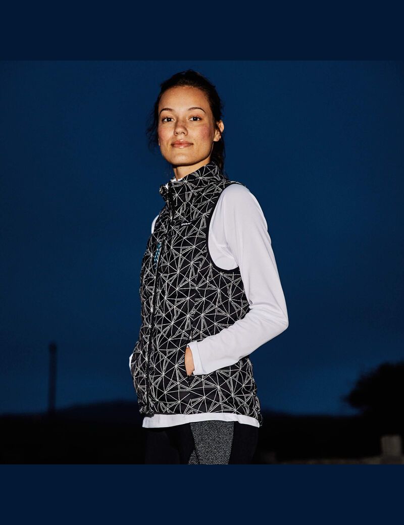 Gilet Ariat Ideal 3.0 Reflective Noir Femme | OYA-51810977