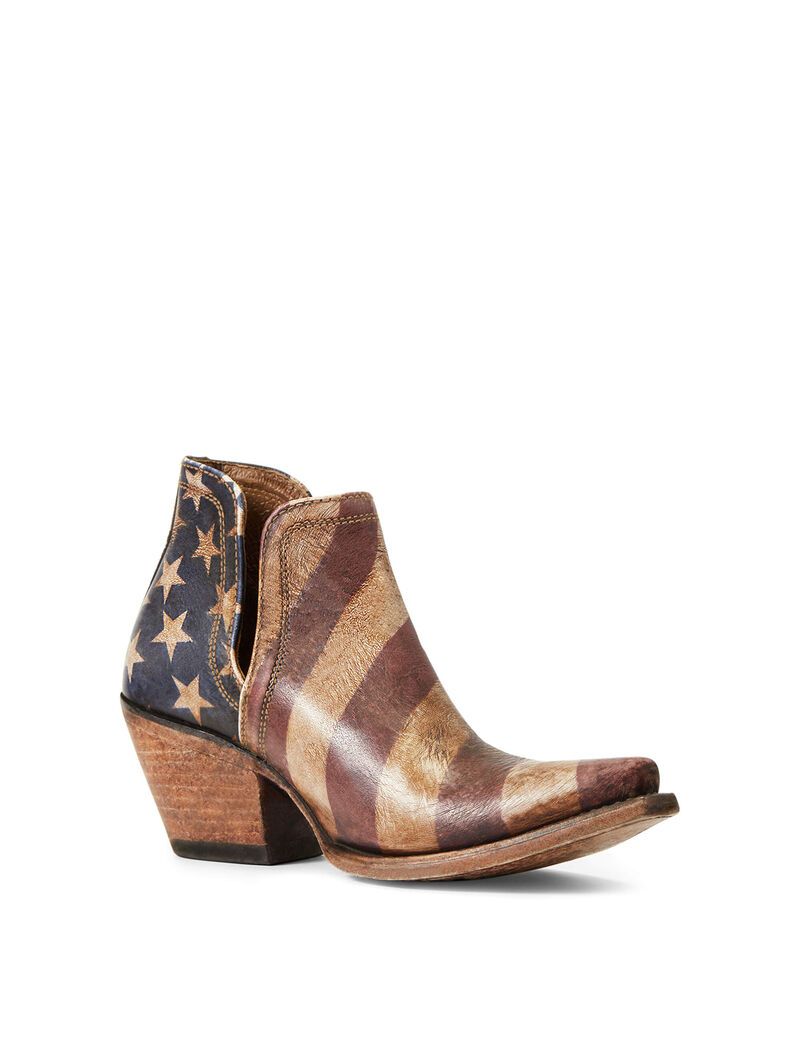 Bottines Ariat Dixon Western Multicolore Femme | CTE-75757973