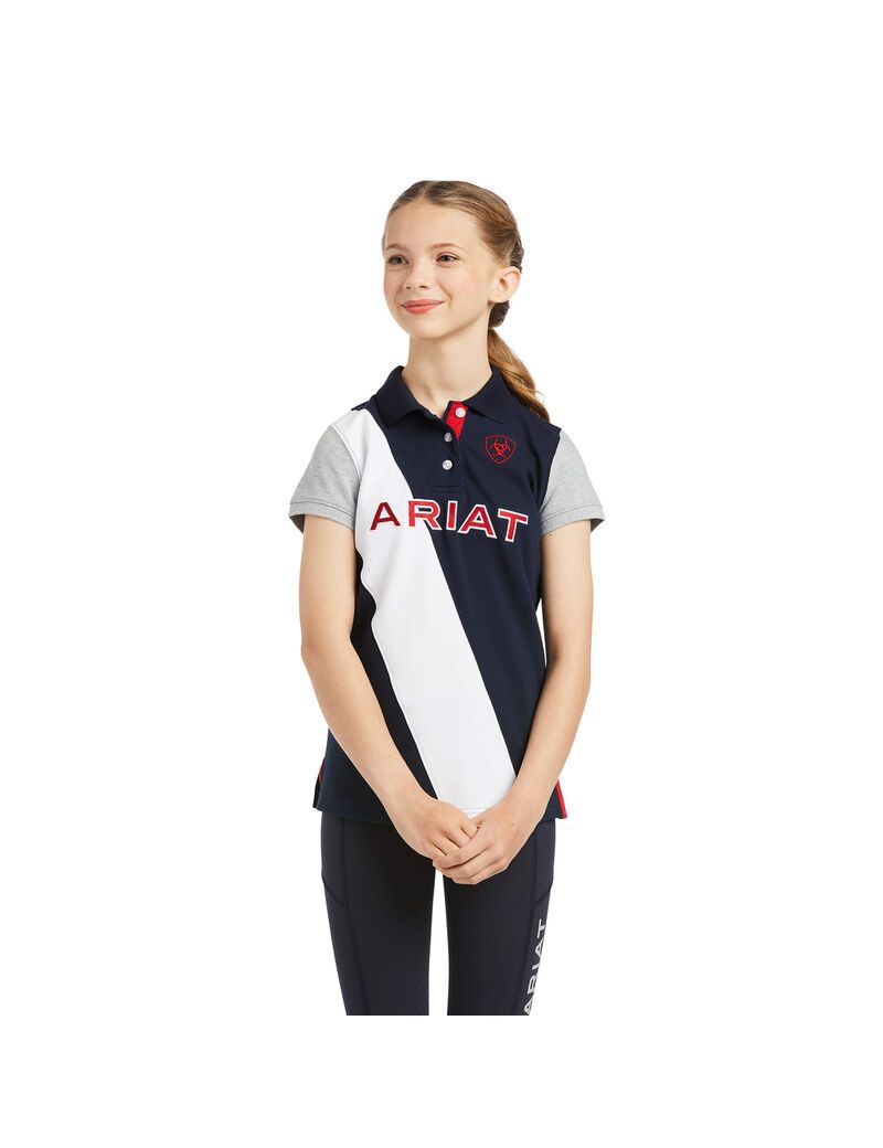 Polos Ariat Taryn Multicolore Enfant | ZTZ-60644289