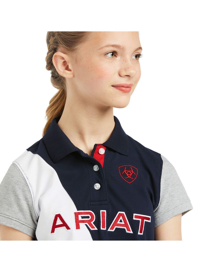 Polos Ariat Taryn Multicolore Enfant | ZTZ-60644289