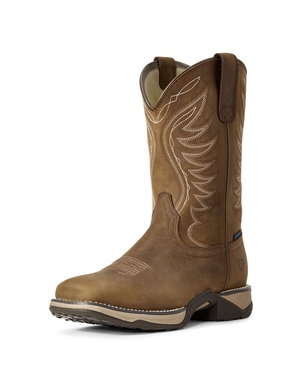 Bottes Western Ariat Anthem Imperméables Marron Femme | OXP-52585421