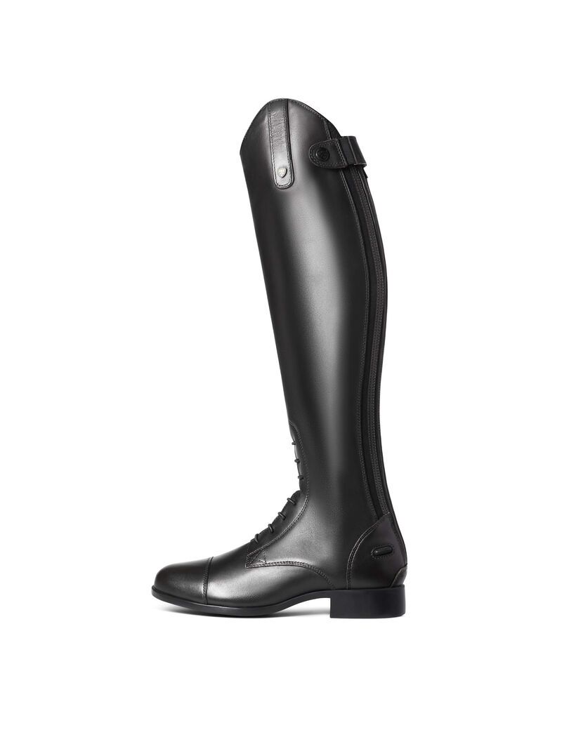 Bottes D'équitation Ariat Heritage Contour II Field Zip Alti Noir Femme | ICL-88708742