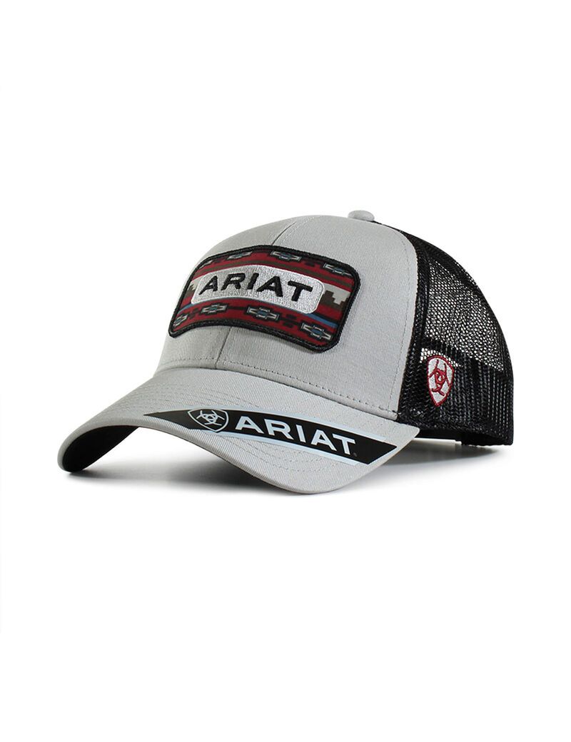 Casquettes Ariat Logo patch gry/multi Grise Homme | SWZ-44177584