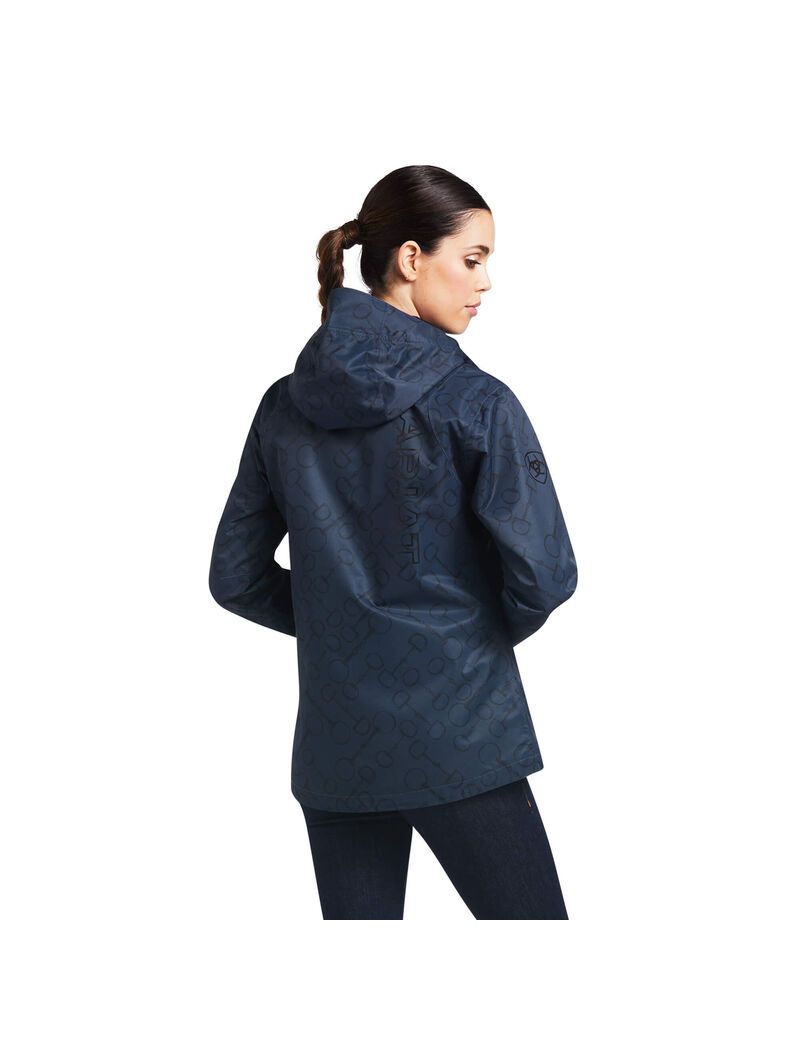 Vestes Ariat Spectator Imperméables Bleu Femme | AFJ-05079563