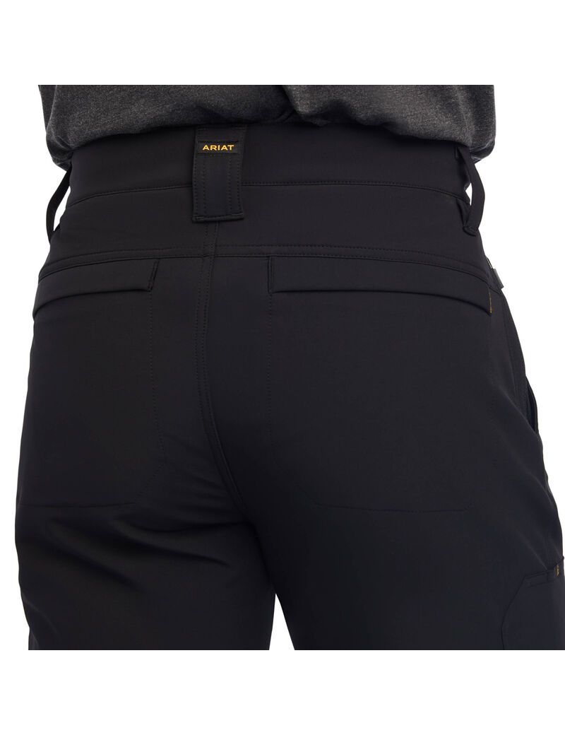 Pantalon Ariat Rebar M5 Droit DuraStretch DriTEK Softshell Droit Noir Homme | BGJ-73567570