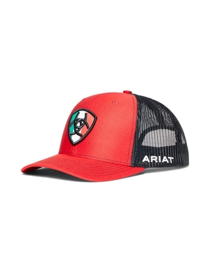 Chapeaux Ariat Mexico Rouge Homme | JIJ-93593184