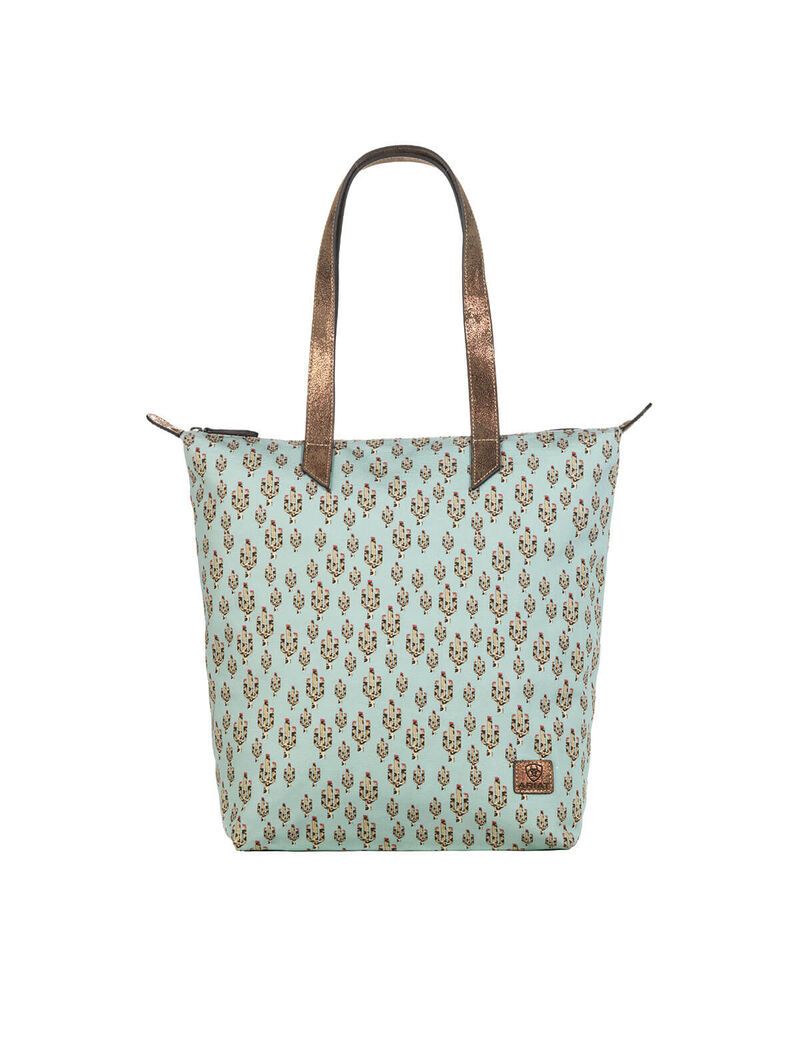 Sacs Ariat Cruiser tote Turquoise Femme | ICO-07261699