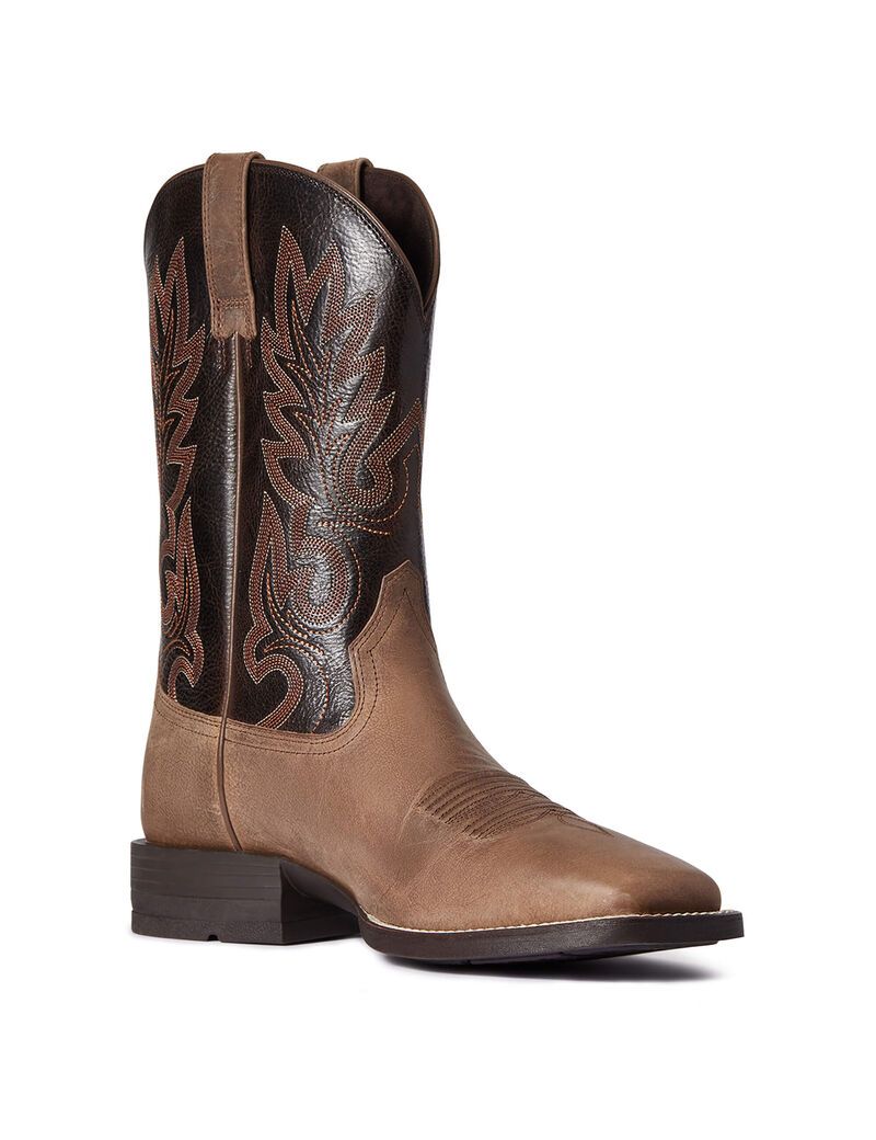 Bottes Western Ariat Layton Marron Homme | ZBD-47783835