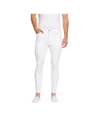 Pantalon Ariat Tri Factor Grip Knee Patch Breech Blanche Homme | YPO-37950965