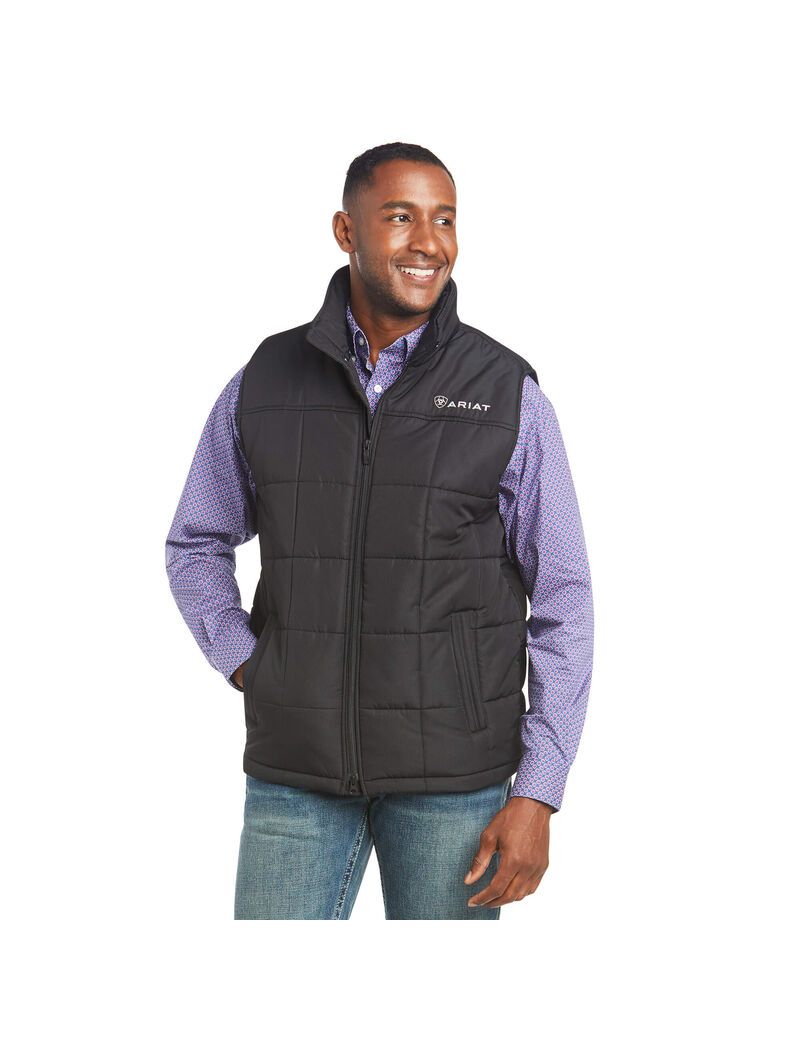 Gilet Ariat Crius Insulated Noir Homme | INY-77392699