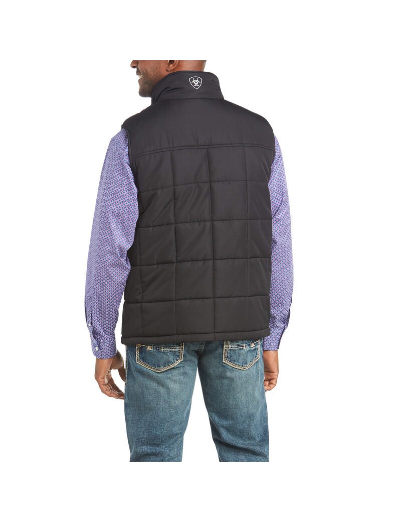 Gilet Ariat Crius Insulated Noir Homme | INY-77392699