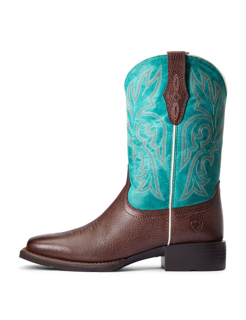 Bottes Western Ariat Cattle Drive Multicolore Femme | HRV-46877056