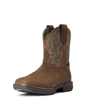 Bottes Imperméables Ariat Anthem Shortie II Western Marron Femme | LGE-57400241