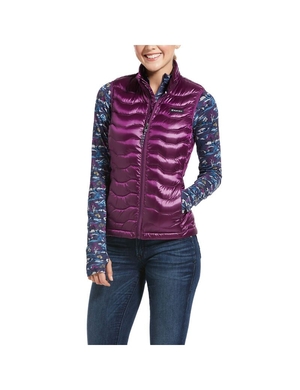 Gilet Ariat Ideal 3.0 Down Bleu Royal Violette Femme | UPA-38574617