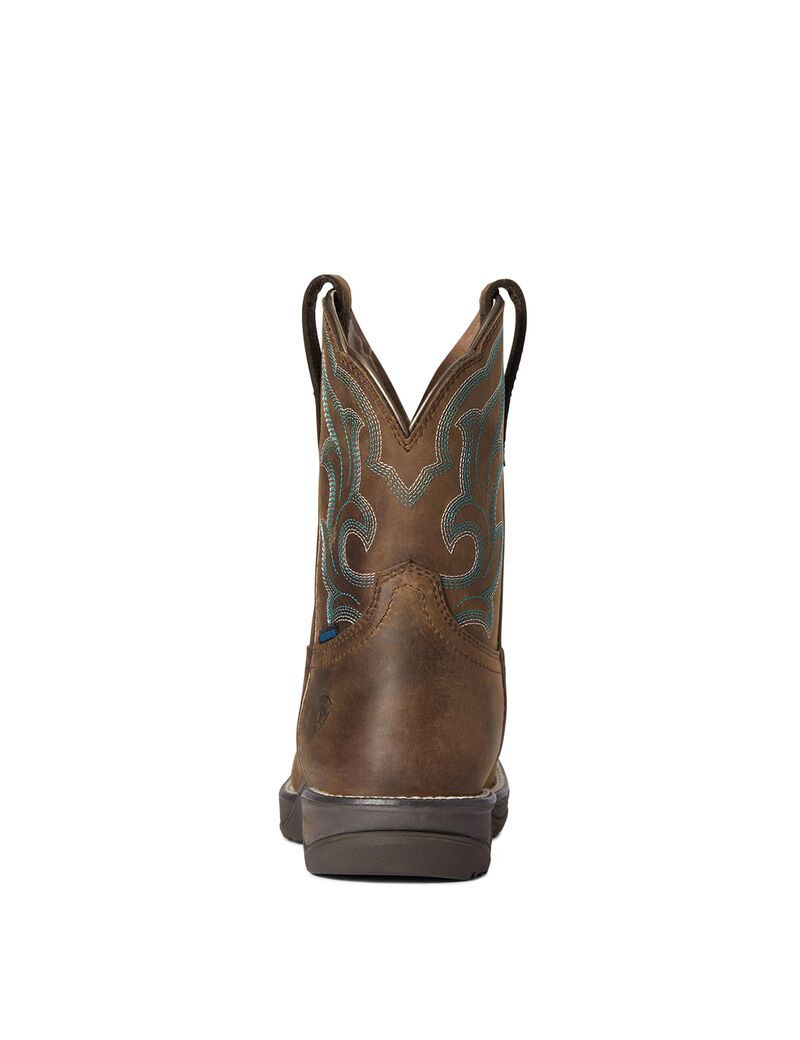 Bottes Imperméables Ariat Anthem Shortie II Western Marron Femme | LGE-57400241