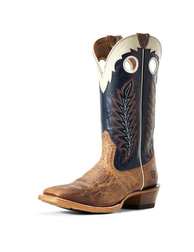 Bottes Western Ariat Real Deal Marron Homme | UAH-90243311