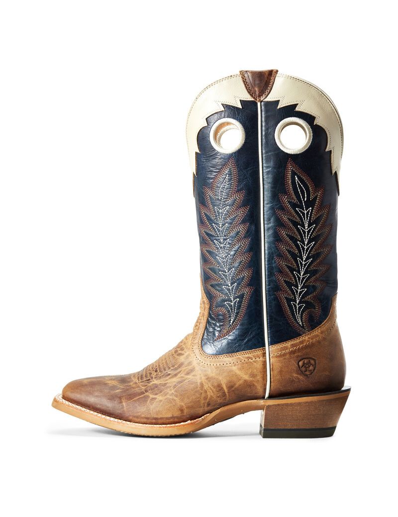 Bottes Western Ariat Real Deal Marron Homme | UAH-90243311