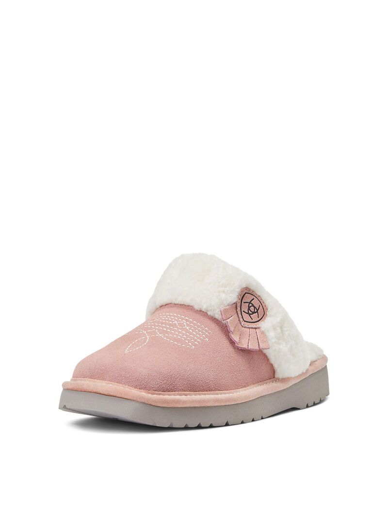 Chaussons Ariat Jackie Square Embout Rose Femme | GWS-19553637