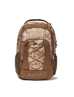 Sacs Ariat Patriot Backpack w/ Boucle Marron Homme | BTJ-98767616