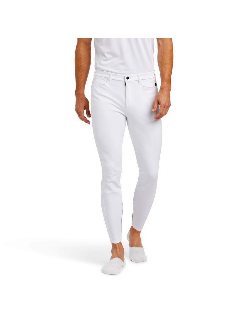 Pantalon Ariat Speranza Knee Patch Breech Blanche Homme | KJW-70909045