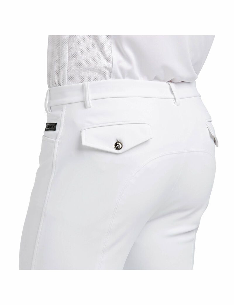 Pantalon Ariat Speranza Knee Patch Breech Blanche Homme | KJW-70909045