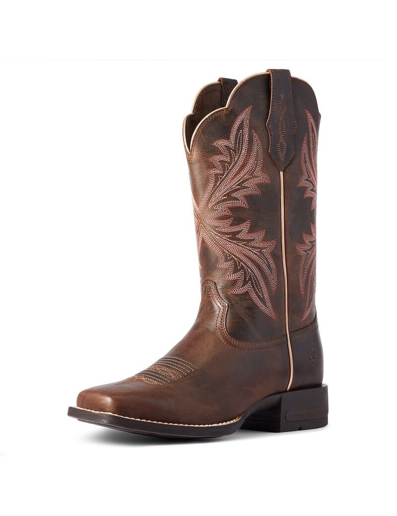 Bottes Western Ariat West Bound Marron Femme | CHF-28189656