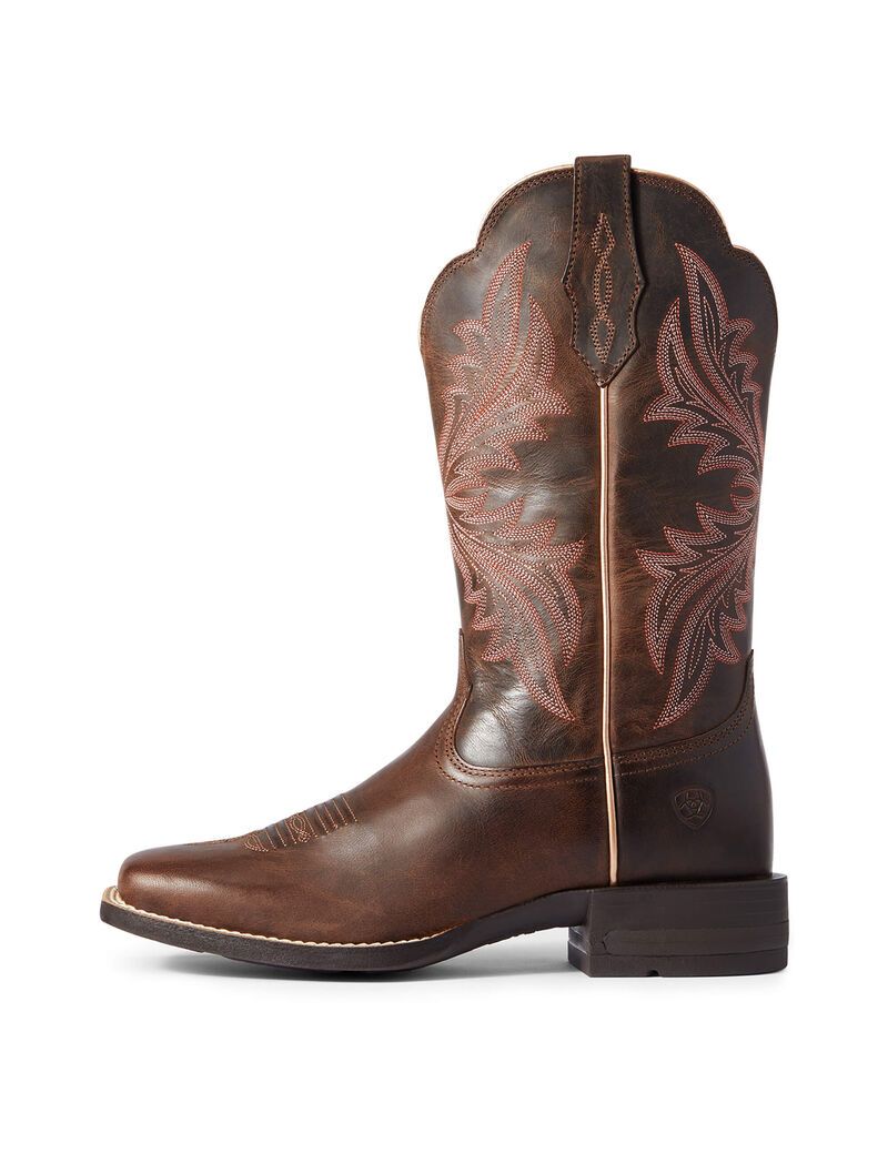 Bottes Western Ariat West Bound Marron Femme | CHF-28189656