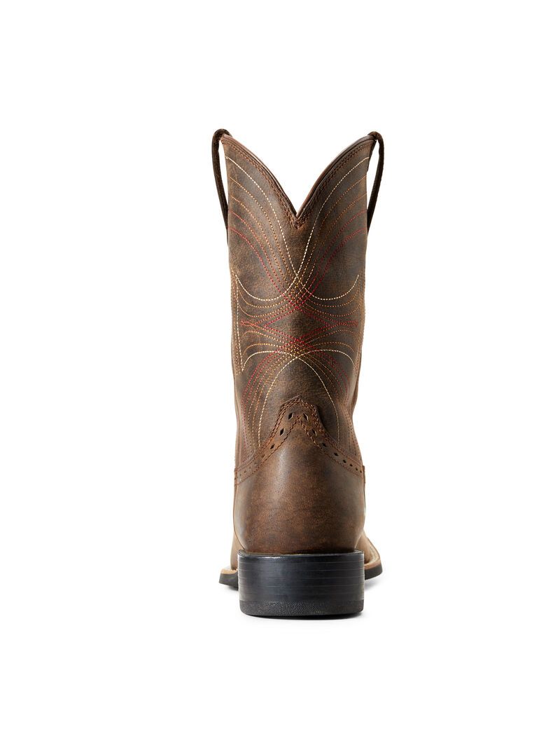 Bottes Western Ariat Sport Larges Square Embout Marron Homme | VYQ-93081881