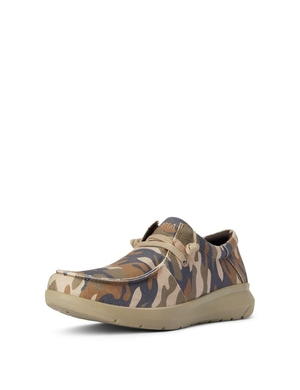 Baskets Ariat Hilo Stretch Dentelle Camouflage Homme | HCB-52761823