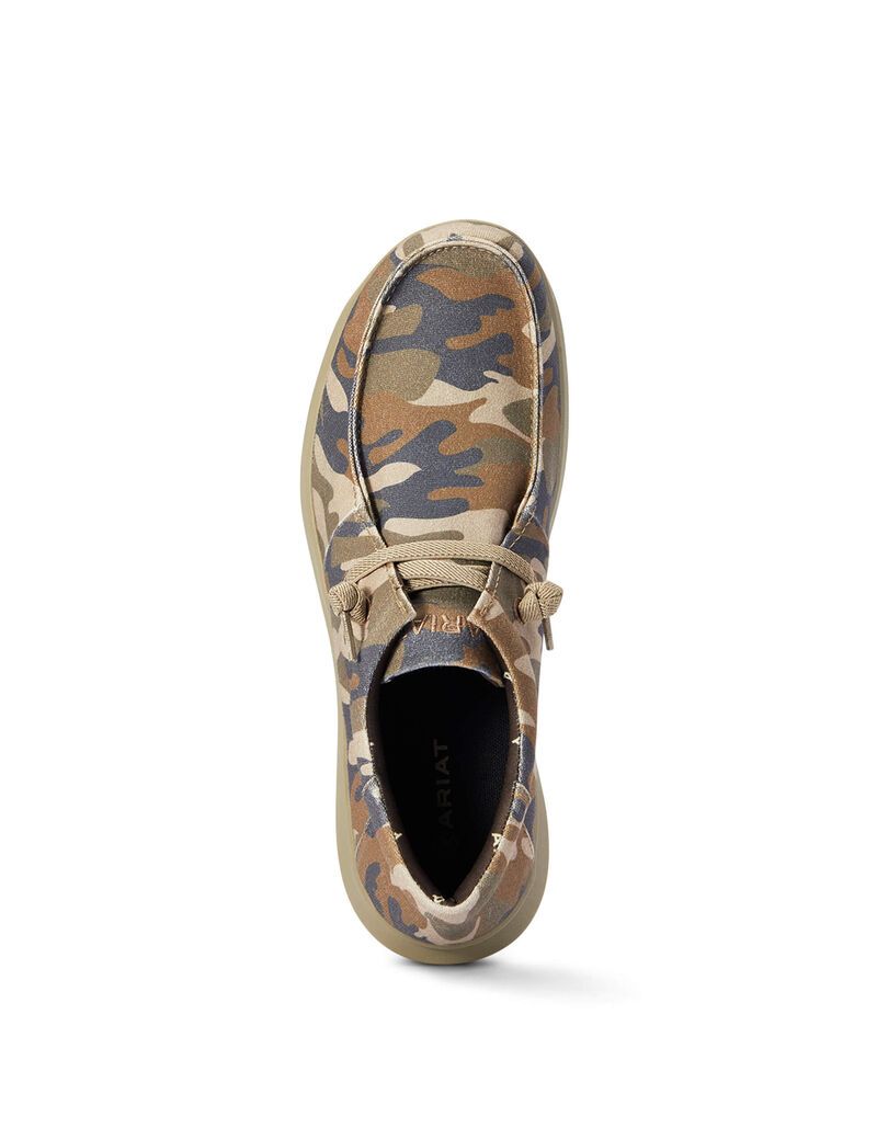 Baskets Ariat Hilo Stretch Dentelle Camouflage Homme | HCB-52761823